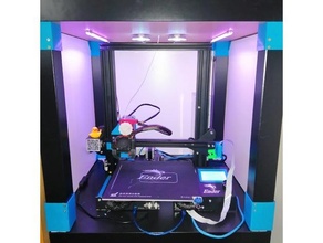 ender 3 ikea enclosure 3d printer accessories creality 3d print model - Mito3D