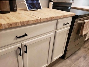 drawer door pulls kitchen & dining 3d print model - Mito3D
