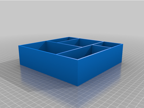square shelf organization 3d print model - Mito3D