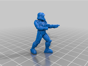 ligero havok soldado personas guerra Galaxias estrella guerras legión 3d print model - Mito3D