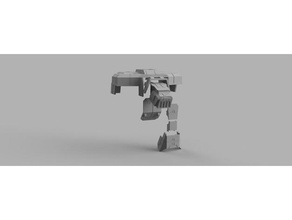 lucius inspired warhound conversion kit toys & games adeptus titanicus 3d print model - Mito3D