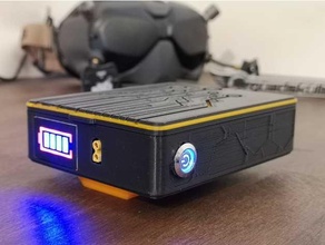 dji fpv goggle battery box vehicles 3d print model - Mito3D