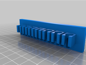 kablolar Kulp destek araç sahipleri kutuları kablo klips yönetim 3d print model - Mito3D