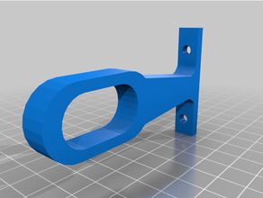 wardrobe hook hanging replacement parts 3d print model - Mito3D