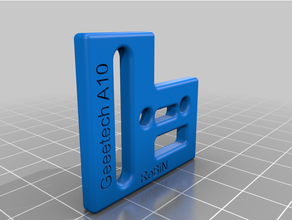 geeetech a10 axis soporte compensar 3d impresora partes 3d print model - Mito3D