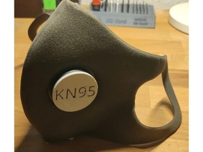 kn95 gorra xiaomi Smartmi cara máscara accesorios 3d print model - Mito3D