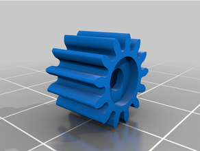hp plotter cutter gear replacement parts 3d print model - Mito3D