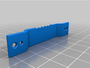 picture frame hanger replacement parts 3d print model - Mito3D