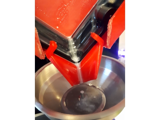 elegoo mars 2 pro vat pour spout 3d printer accessories msla resin sla 3D print model - Mito3D