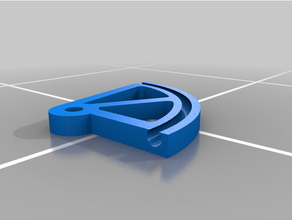 anycubic i3 méga 90 degré filament guider 3d imprimante accessoires 3d print model - Mito3D