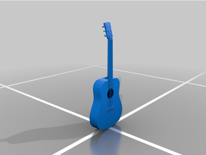 akustisch Gitarre Requisiten ibanez 3d print model - Mito3D