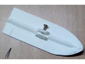 Flugzeug Ski Fahrzeuge Landung Kufen Modell rc Teile 3d print model - Mito3D