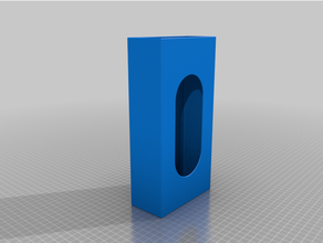 magnético tecido caixa suporte organização freecad 3d print model - Mito3D