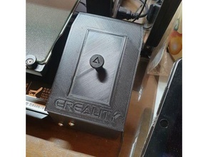 improved bezel protector + cover creality cr-6 se 3d printer accessories cr6-se cr6se 3d print model - Mito3D
