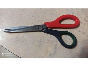 scissors handle hand tools 3d print model - Mito3D