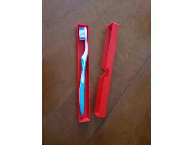 toothbrush holder travel 3D print model - Mito3D