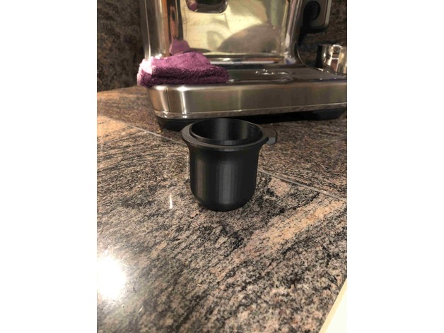 54mm dosagem copo sábio Breville expresso maquina cozinha jantar barista expressar pró ferramenta tocar café 3D print model - Mito3D