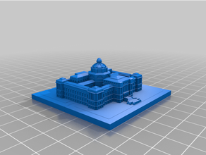 greeble Repères Capitale bibliothèque modèles architecture greeblecity 3d print model - Mito3D