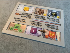 terraformation Mars joueur planche correspond aptitude édition jouet Jeu accessoires svelte 3d print model - Mito3D