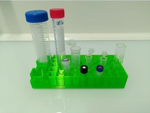 versirack yönlü tüp raf mühendislik 15ml 2ml 50ml 5ml biyokimya Biyoloji kimya Toplamak konik küvet Eppendorf Kulp destek 3d print model - Mito3D