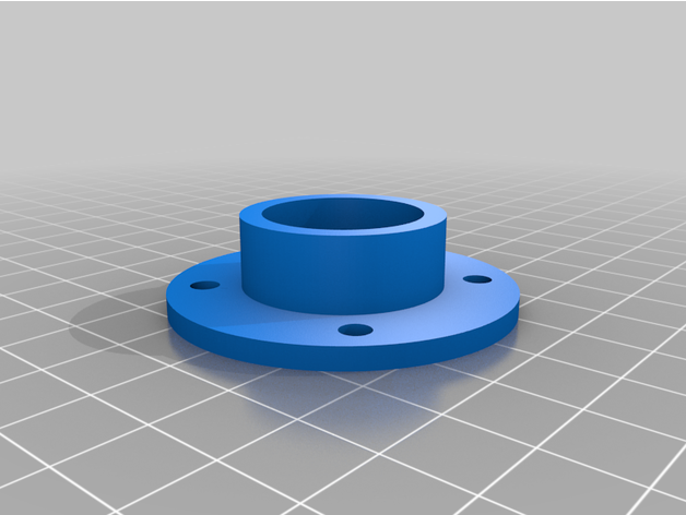cobre tubo suporte Customizável casa filamento 3D print model - Mito3D