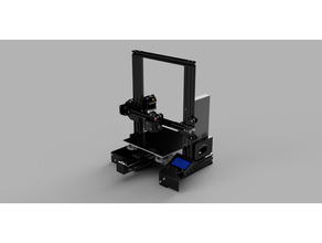 ender 3 pró 3d modelo impressoras 3d print model - Mito3D