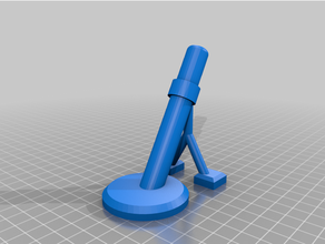 mortar simply games 3d print model - Mito3D