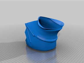 remixare vader casco arte 3d print model - Mito3D