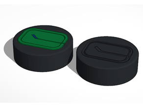 Vancouver canucks retro nhl hockey disco logo señales logos 3d print model - Mito3D