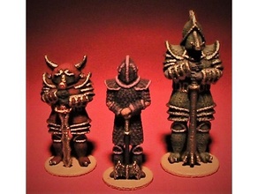 demônio guerreiros brinquedo jogos acessórios tekumel 3d print model - Mito3D