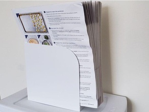 upright folder organizer office 3d print model - Mito3D