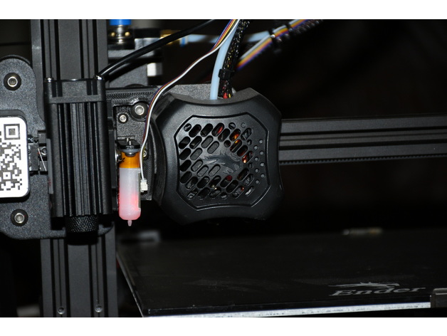 creality ender 3 v2 laser + bltouch mount adapter updated 01122021 3d printer parts engraver 3D print model - Mito3D