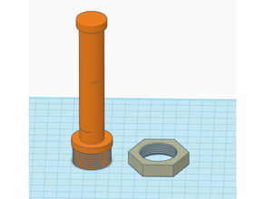 ender mini bobine titulaire soutien 3d imprimante pièces 3 filament 3d print model - Mito3D