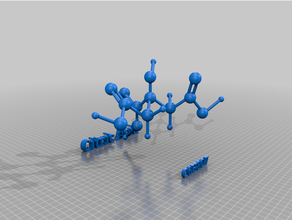 culminante compito modello citrico acido 3d print model - Mito3D