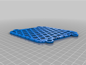Panel Gittergewebe Rahmen 3d print model - Mito3D