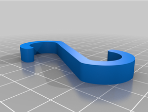 ikea fintorp hook replacement parts 3d print model - Mito3D