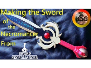 sword necromancer video games 3d print model - Mito3D