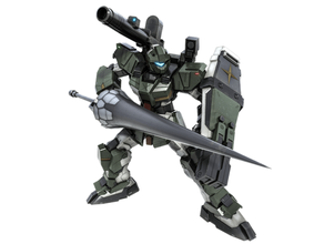 mobile suit gundam rx-81as g-line assault armor heat lance toy & game accessories 3d print model - Mito3D