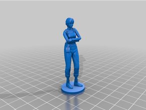 resident evil rebecca chambers toys & games 3d print model - Mito3D