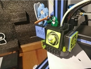 Lego Leitung Ender 3 v2 3d Drucker Teile Realität ender3 Ventilator 3d print model - Mito3D