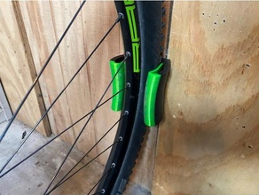 multi material mur monté Montagne bicyclette supporter sport air vélo monter béquille 3d print model - Mito3D
