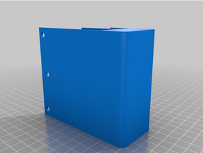 simple letter rack wall mount office 3d print model - Mito3D