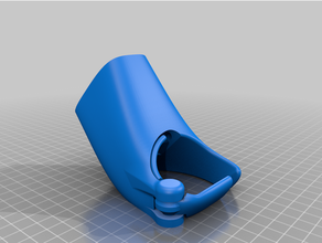 locking guitar hanger piphgr music 3d print model - Mito3D