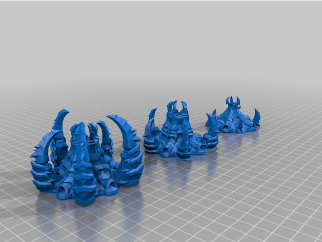 sc2 hatchery &gt lair hive toys & games star craft 2 zerg 3D print model - Mito3D