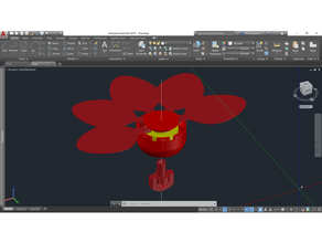 floreciente Rosa 3d impresión flor mecánico san valentin regalo día regalos viento 3d print model - Mito3D
