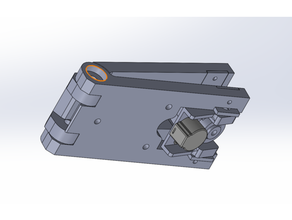 astra v2 granero puerta rastreador Derecho manejar tornillo física astronomía 3d print model - Mito3D