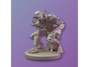 svanisce skyrim creature dungeon draghi miniatura 3d print model - Mito3D