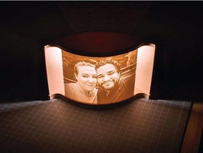 litofano luminária iluminado backsplash decoração 3d print model - Mito3D