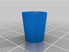 wastebasket bin containers container poly 3d print model - Mito3D