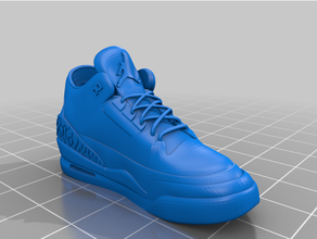 air jordan iii pen holder office art basketball nba nike pencil sneaker sneakers 3d print model - Mito3D